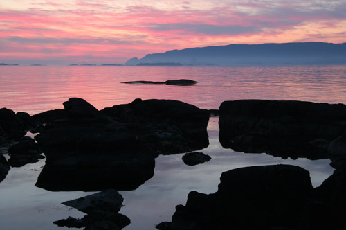 kvanhovden-solnedgang